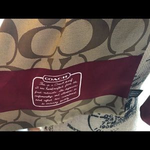 Coach Accessories - Coach Silk Scarf- hair bandeau Coach Accessories - Coach Silk Scarf- hair bandeau